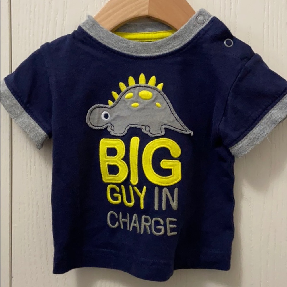 🚨4/$15🚨 George Navy Dinosaur Tee